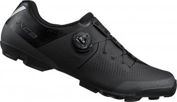 Mountainbike-Fahrradschuhe XC302 , schwarz