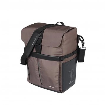 Fahrrad-Gepäckträgertasche Move MIK Hooks, braun