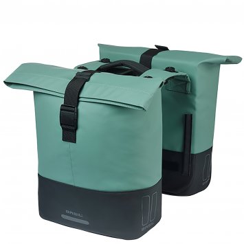 Gepäckträger- Fahrradtasche  "Cove MIK", silbergrün/schwarz