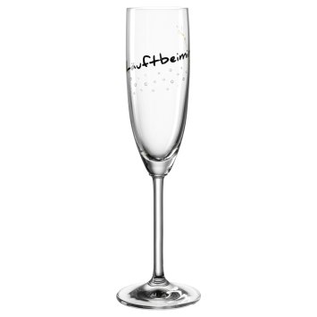 Sektglas 200 ml 'Läuftbeimir' PRESENTE