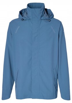 Fahrrad-Regenanzug Hoga, blau