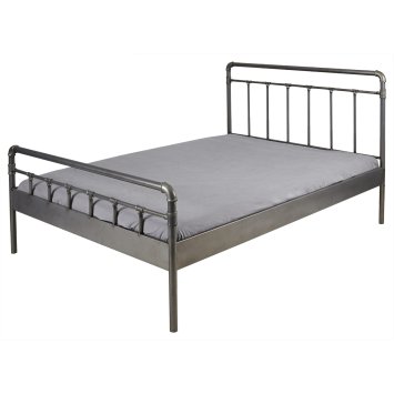 Doppelbett Metallgestell im Steampunk Style