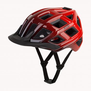 MTB Fahrradhelm Crom, rot/schwarz