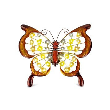 Wanddeko mit Licht Schmetterling