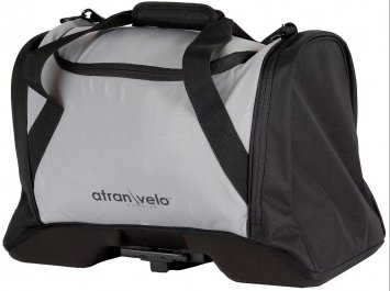 System - Gepäckträgertasche  "Pulse AVS", schwarz / grau