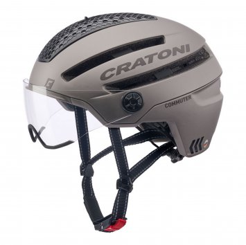 Ebike - Fahrradhelm Commuter, coffee matt