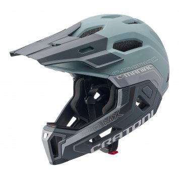 MTB-Fahrradhelm C-Maniac 2.0 MX, grün