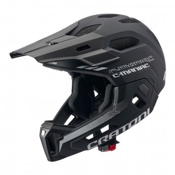 MTB-Fahrradhelm C-Maniac 2.0 MX, schwarz