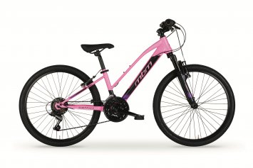 Mountainbike District Girl 24 Zoll, 18-Gang