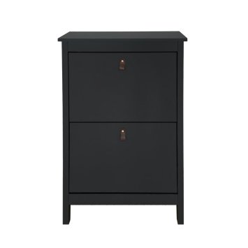 Schuhschrank Hayet Schwarz