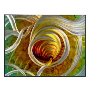Wandbild Wanddeko Spirale