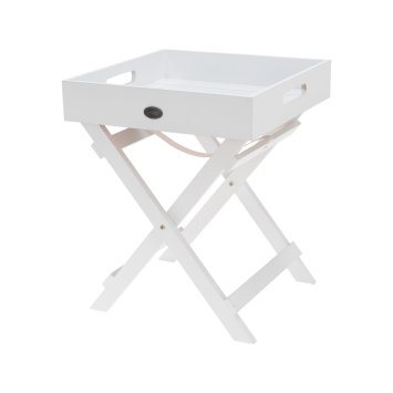 Holztisch mit abnehmbarem Tablett Mini