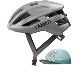 Rennrad-Helm Powerdome ACE, grau