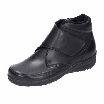Damen-Stiefelette, schwarz