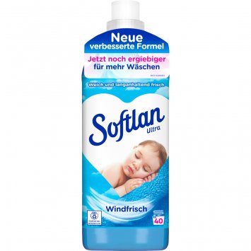Softlan Weichspüler Ultra Windfrisch langanhaltend frisch 40WL 1000ml