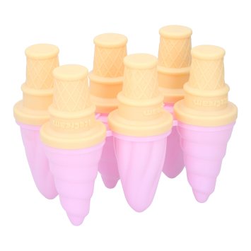 Softeisform 6x 60ml., farbig sortiert Kunststoff