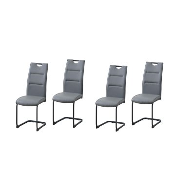 Schwingstuhl DannyP PU Grau