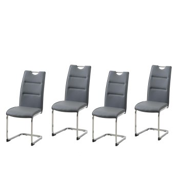 Schwingstuhl DannyC PU Grau
