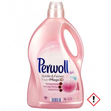 Perwoll Wolle und Feines flüssig Waschmittel 3000ml 2er Pack