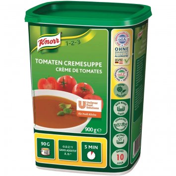 Knorr Tomaten Cremesuppe tomatig cremig Großpackung für Gastro 900g