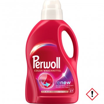 Perwoll Renew Color Faser Feinwaschmittel flüssig reinigt sanft 1350ml