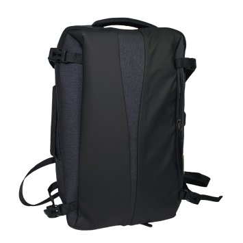 Business-Rucksack u. Tragetasche in einem Stylisch, funktional und kompakt
