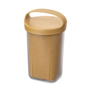 Snackpot mit tiefem Einsatz und Deckel 550 ml BUDDY ISO