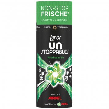Lenor Wäscheparfüm Unstoppables Duft von Ariel 12 Wochen frische 160g