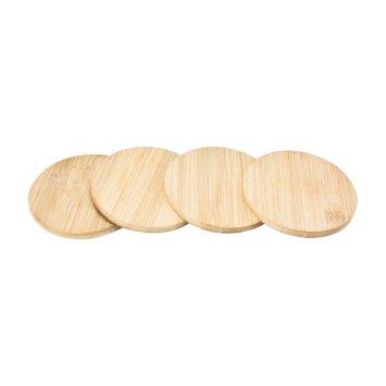 Untersetzer 4-teiliges Set Bambus