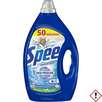 Spee Aktiv Gel Frische Kick Waschmittel extra Frische 50WL 4in1 2250ml