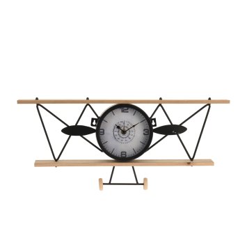 Wanduhr Flugzeug