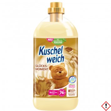 Kuschelweich Weichspüler flüssig Glücksmomente für 76WL 2000ml