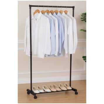 Garderobe mit 4 Rollen Lena