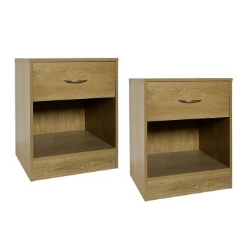 Nachtschrank 2er-Set Thekla Baumscheibe