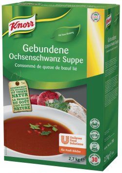 Knorr Gebundene Ochsenschwanzsuppe