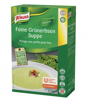 Knorr Feine Grünerbsen Cremesuppe