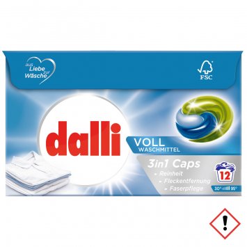 Dalli Activ 3in1 Caps 12WL