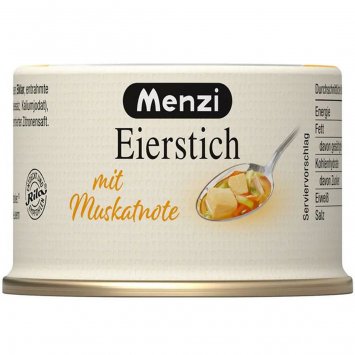 Menzi Eierstich ist eine klassiche Suppeneinlage Fertiggericht 125g