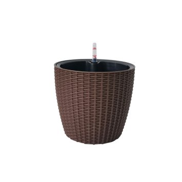 Blumentopf Nessa Hydro 21,5 cm Braun