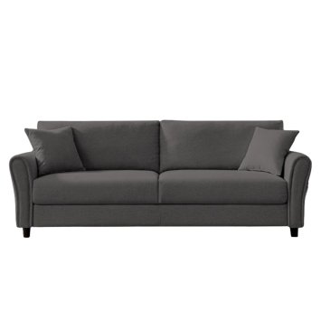 Sofa Valeria Grau Zweisitzer