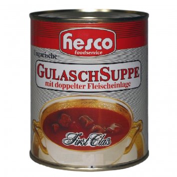 Hesco Ungarische Gulaschsuppe First Class stark konzentriert 850ml