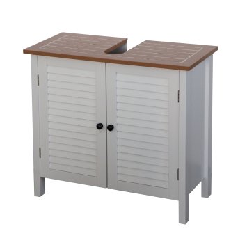 Waschbeckenunterschrank Bambus