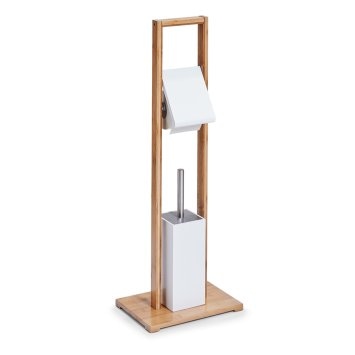 WC-Garnitur Toilettenrollenhalter Bamboo