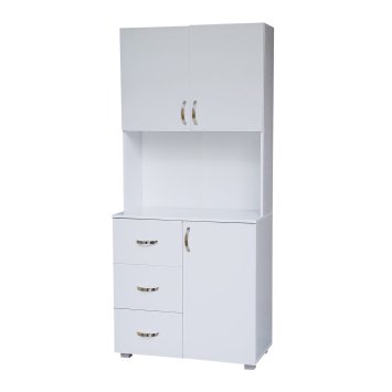 Küchenschrank Weiß Blanca