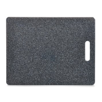 Schneidbrett 36,5 x 27,5 cm Granitoptik Anthrazit
