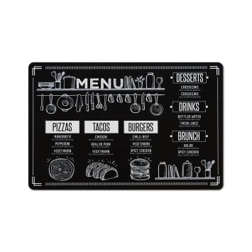 Platzdecke 1 Stück Menü