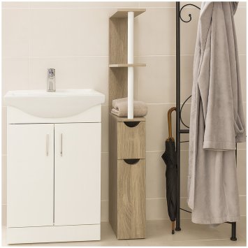 Raumteilerregal 118 cm Thekla Sonoma