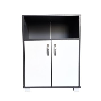 Küchenschrank Grau/Weiß Blanca