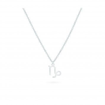 Anhänger mit Kette 925-Sterling Silber  Glänzend 42cm Steinbock