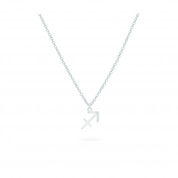 Anhänger mit Kette 925-Sterling Silber  Glänzend 42cm Schütze